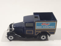 1990 Matchbox Model A Ford Kellogg's Rice Krispies Cereal Orange Die Cast Toy Classic Antique Car Delivery Vehicle