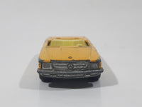 Vintage 1973 Lesney Matchbox Super Fast Mercedes 350 SL Convertible Orange Die Cast Toy Car Vehicle