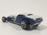2016 Hot Wheels HW Showroom Hi-Roller Chrome and Blue Die Cast Toy Car Vehicle