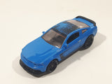 2012 Hot Wheels Mustang Boss 302 Laguna Seca Blue Die Cast Toy Car Vehicle