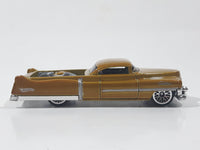 2009 Hot Wheels Custom '53 Cadillac Gold Die Cast Toy Car Vehicle