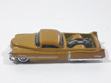 2009 Hot Wheels Custom '53 Cadillac Gold Die Cast Toy Car Vehicle