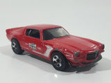 2012 Hot Wheels '70 Camaro Z28 Red Die Cast Toy Car Vehicle