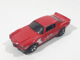 2012 Hot Wheels '70 Camaro Z28 Red Die Cast Toy Car Vehicle