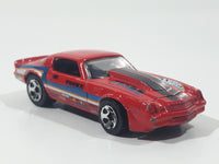 2012 Hot Wheels '81 Camaro Red Die Cast Toy Car Vehicle