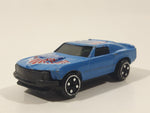 Vintage Summer Marz Karz Motor Force S8502 Ford Mustang Blue Die Cast Toy Car Vehicle