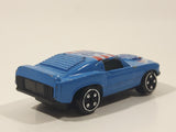 Vintage Summer Marz Karz Motor Force S8502 Ford Mustang Blue Die Cast Toy Car Vehicle