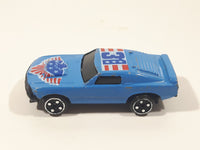 Vintage Summer Marz Karz Motor Force S8502 Ford Mustang Blue Die Cast Toy Car Vehicle