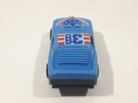 Vintage Summer Marz Karz Motor Force S8502 Ford Mustang Blue Die Cast Toy Car Vehicle