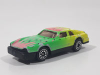 Unknown Brand Jaguar XJS Green Yellow Pink Die Cast Toy Car Vehicle