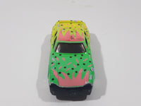 Unknown Brand Jaguar XJS Green Yellow Pink Die Cast Toy Car Vehicle