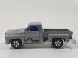 Vintage Speed Wheels Chevy Stepside Truck Silver Die Cast Toy Car Vehicle Made in China