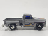 Vintage Speed Wheels Chevy Stepside Truck Silver Die Cast Toy Car Vehicle Made in China