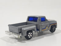 Vintage Speed Wheels Chevy Stepside Truck Silver Die Cast Toy Car Vehicle Made in China