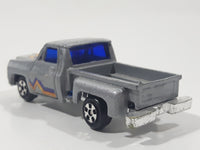 Vintage Speed Wheels Chevy Stepside Truck Silver Die Cast Toy Car Vehicle Made in China