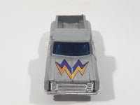 Vintage Speed Wheels Chevy Stepside Truck Silver Die Cast Toy Car Vehicle Made in China