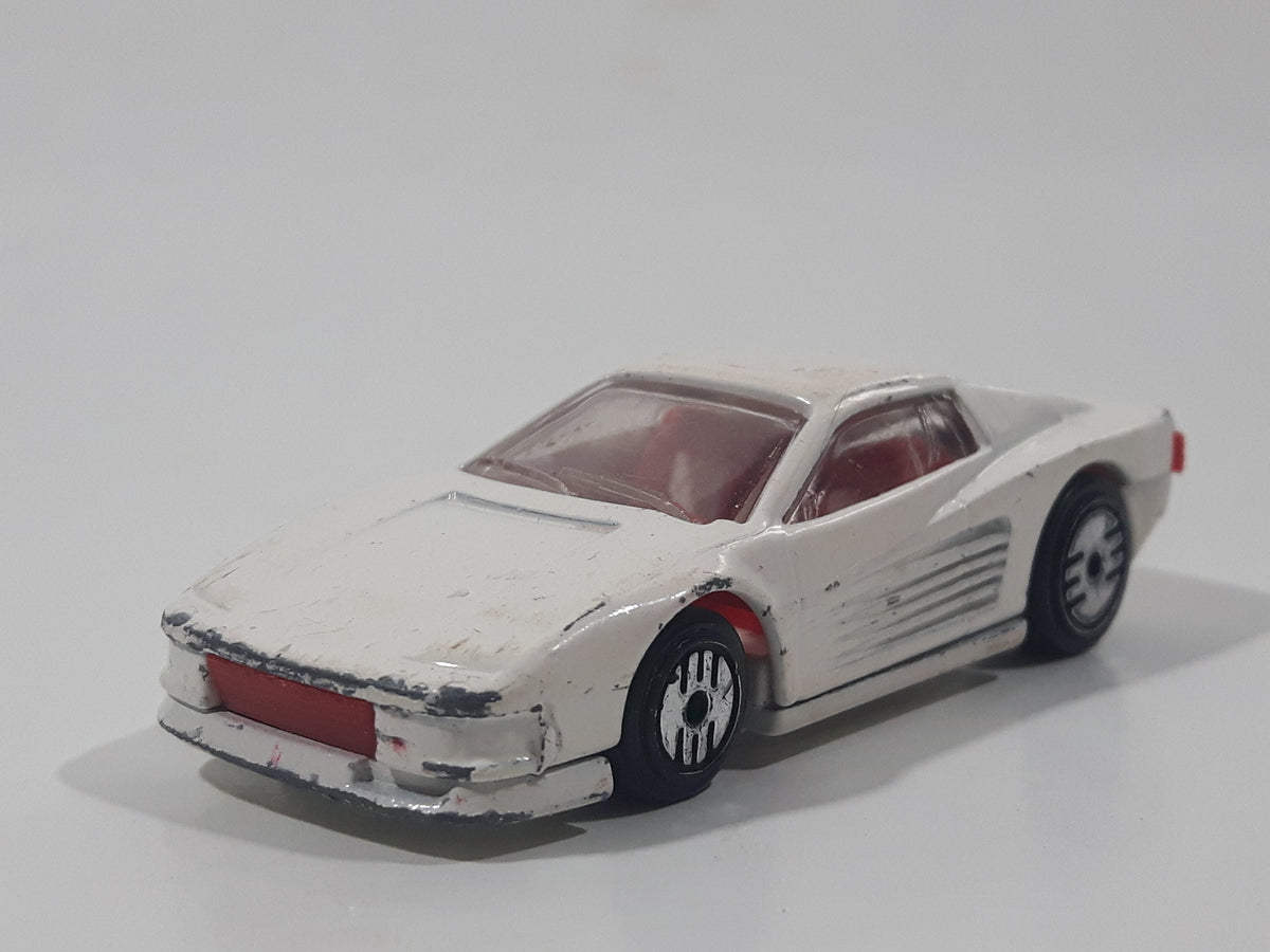 1987 Hot Wheels Ferrari Testarossa White Die Cast Toy Car Vehicle - Ul ...