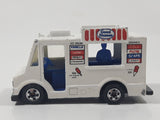 Vintage 1988 Hot Wheels Workhorses Good Humor Truck White Ice Cream Catering Food Truck Die Cast Toy Car Vehicle