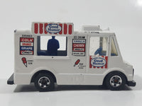 Vintage 1988 Hot Wheels Workhorses Good Humor Truck White Ice Cream Catering Food Truck Die Cast Toy Car Vehicle