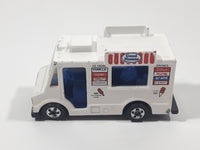 Vintage 1988 Hot Wheels Workhorses Good Humor Truck White Ice Cream Catering Food Truck Die Cast Toy Car Vehicle