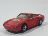 1990 Hot Wheels Ultra Hots Porsche 959 Red #59 Die Cast Toy Race Car Vehicle