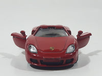 Siku Porsche Carrera GT Red Die Cast Toy Car Vehicle with Opening Doors