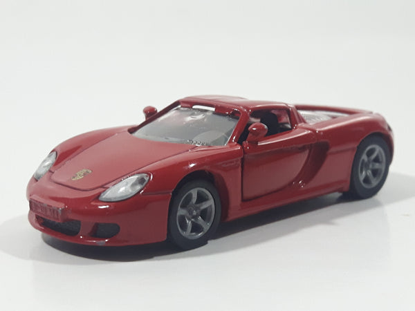 Siku Porsche Carrera GT Red Die Cast Toy Car Vehicle with Opening Doors