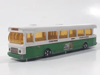 Vintage Majorette No. 310 Autobus Saviem Bus Concorde Champs-Elysees Green and White 1/87 Scale Die Cast Toy Car Vehicle