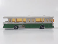 Vintage Majorette No. 310 Autobus Saviem Bus Concorde Champs-Elysees Green and White 1/87 Scale Die Cast Toy Car Vehicle