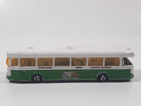 Vintage Majorette No. 310 Autobus Saviem Bus Concorde Champs-Elysees Green and White 1/87 Scale Die Cast Toy Car Vehicle