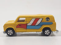 Vintage Soma Super Wheel Bedford Van Yellow Die Cast Toy Car Vehicle