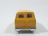 Vintage Soma Super Wheel Bedford Van Yellow Die Cast Toy Car Vehicle