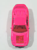 1994 Hot Wheels Parking Garage Set Toyota MR2 Hot Pink Die Cast Toy Car Vehicle