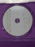 Justin Bieber Never Say Never DVD Movie Film Disc - USED