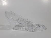 Shannon Crystal Designs Of Ireland Hand Crafted Crystal Glass Slipper 6 1/2" Long Ornament