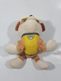 2013 Spin Master Paw Patrol Rubble Dog Character 8" Tall Toy Stuffed Plush