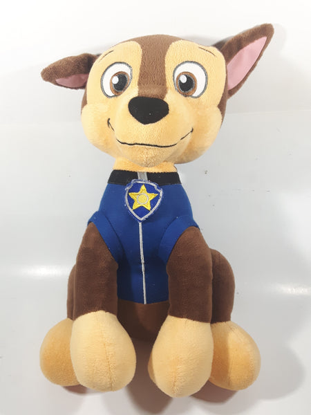 Nickelodeon Paw Patrol Chase Police Dog Character 15" Tall Toy Stuffed Plush