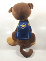 Nickelodeon Paw Patrol Chase Police Dog Character 15" Tall Toy Stuffed Plush