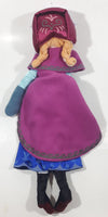 Disney Store Frozen Anna Character 21" Tall Toy Doll Stuff Plush Character