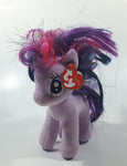 2016 Ty Beanie Babies My Little Pony Twilight Sparkle 8" Tall Toy Stuffed Plush with Tags