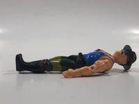 Vintage 1986 Hasbro G.I. Joe Sgt Slaughter 4" Tall Toy Action Figure Missing Thumb