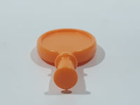Geobra PlayMobil Plastic Orange 1 1/4" Toy Vanity Hand Mirror Accessory