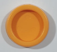 Geobra PlayMobil Plastic Orange 5/8" Toy Pet Dog Dish Accessory 3193570