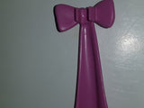 Geobra PlayMobil Plastic Pink 2" Toy Long Bow Ribbon Accessory