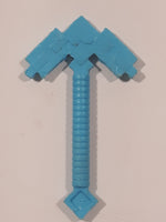 Lego Minecraft Plastic Blue 1 1/2" Toy Long Pick Axe Accessory