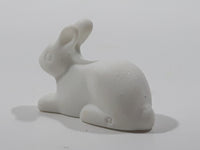 Geobra PlayMobil 1" Long Plastic White Rabbit Toy Animal Figure