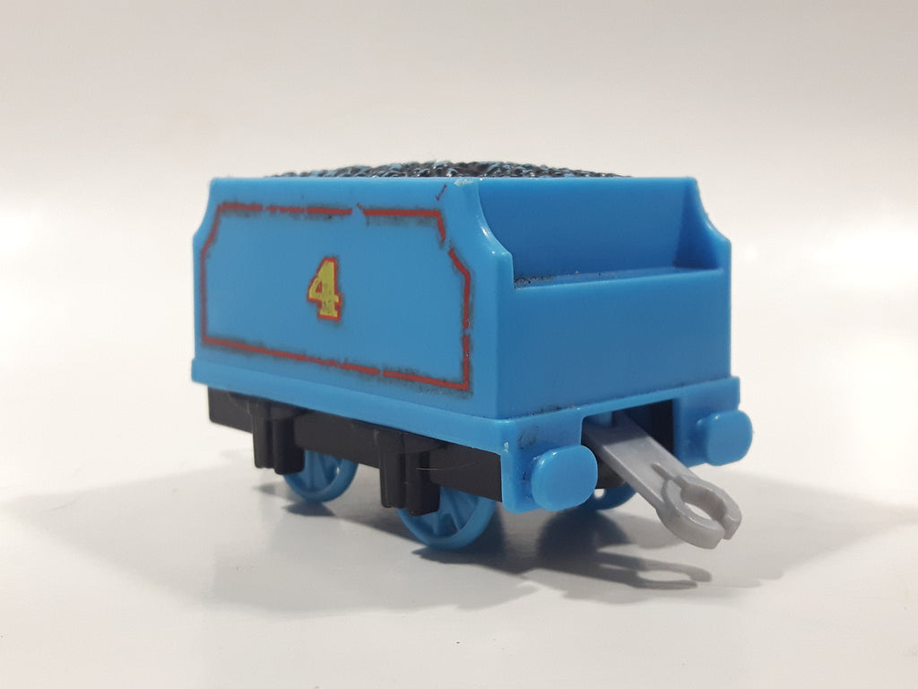 2013 Gullane Thomas and Friends Blue Coal Tender #4 Plastic Toy Train ...