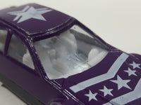 Greenbrier Sedan Purple Die Cast Toy Car Vehicle Cracked Windshield