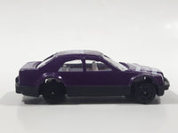 Greenbrier Sedan Purple Die Cast Toy Car Vehicle Cracked Windshield