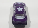 Greenbrier Sedan Purple Die Cast Toy Car Vehicle Cracked Windshield